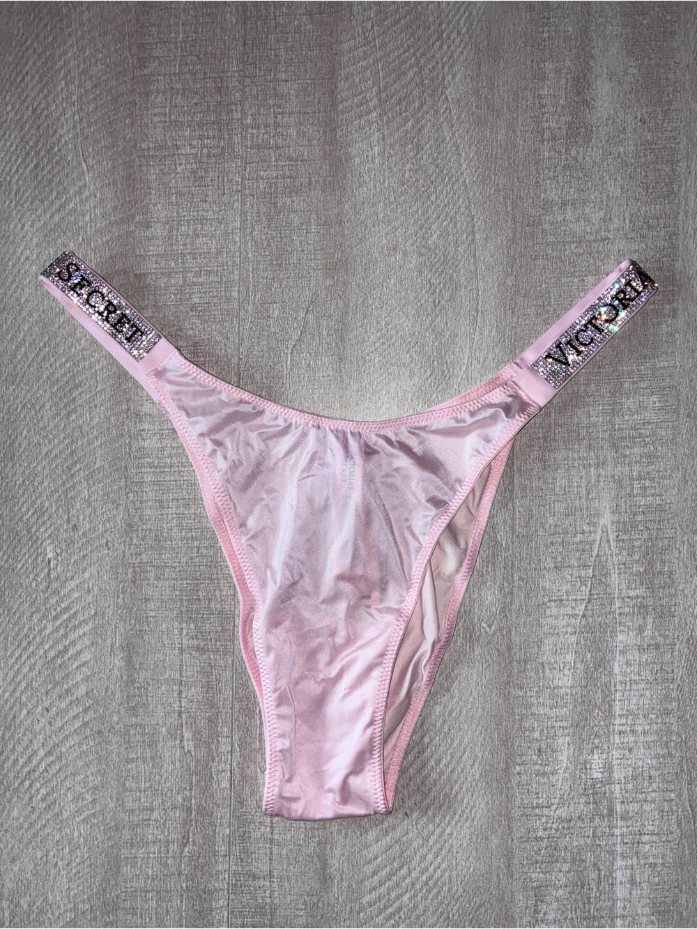 Victoria’s Secret Shine Strap Brazilian Panty Large